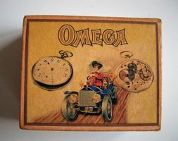 Omega Taschenuhr Box Uhrenbox Montre de Poche Gousset