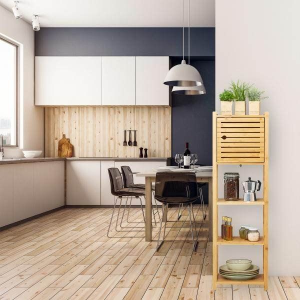 Scaffali: Badregal Bambus mit 5 Ebenen – Nuovo e nell'imballaggio originale da Kreuzlingen venduto da DealBlitz 3