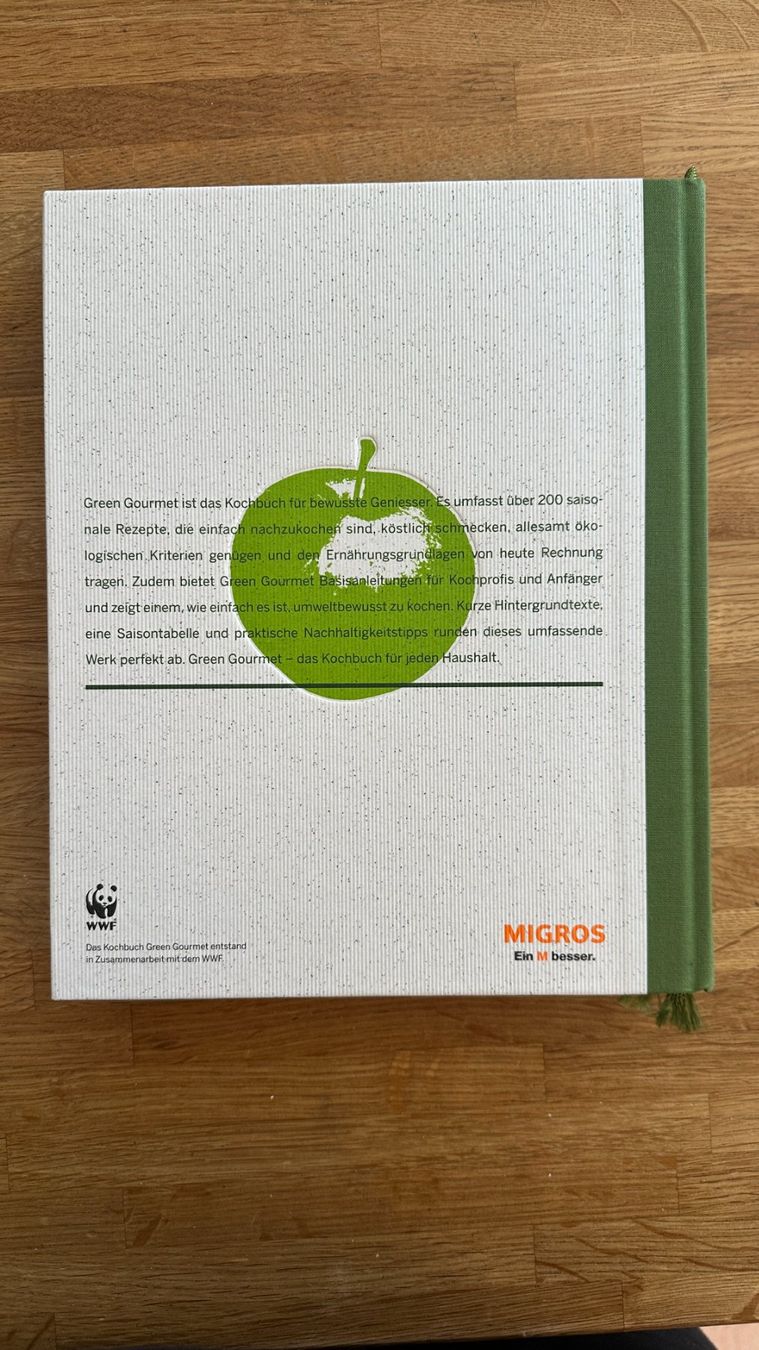 Libri: Buch - Green Gourmet - Nr. 2 – Usato da Winterthur venduto da Secondhand-Family 1