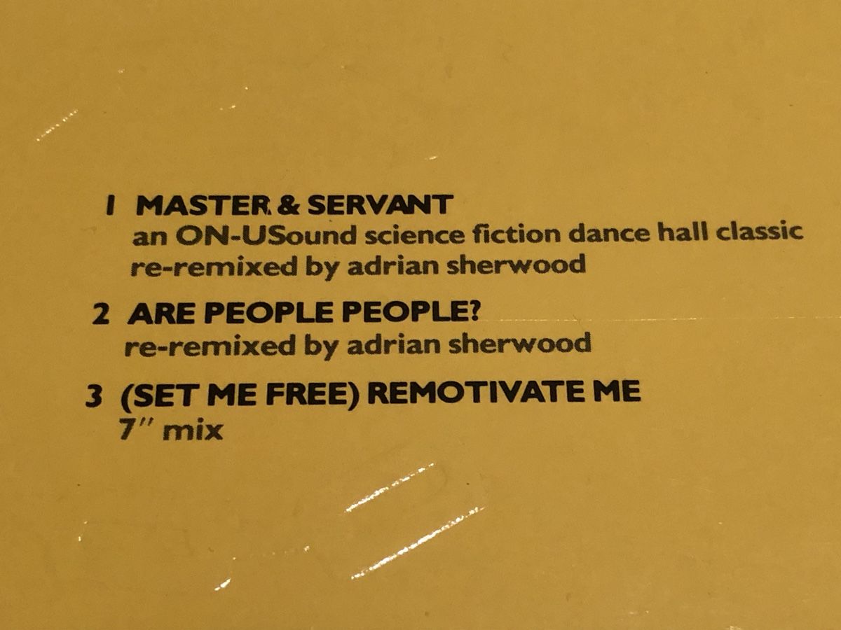 Dischi in vinile: Depeche Mode. 1984. Master & Servant – Usato da Faulensee venduto da Mizuno06 4
