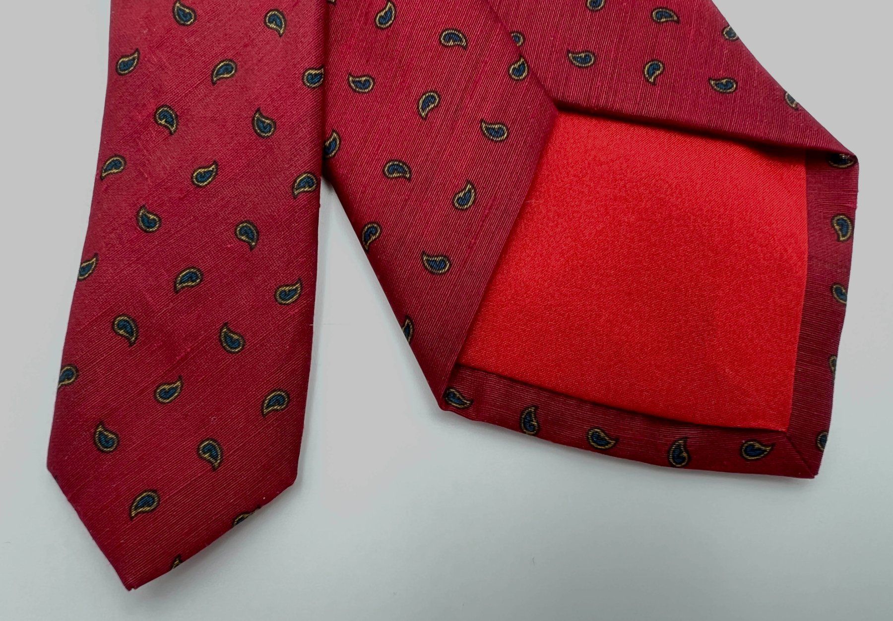 Cravatte: Krawatte Paisley-Muster 100% Seide – Usato da Häusernmoos venduto da Schmuckchratli 4