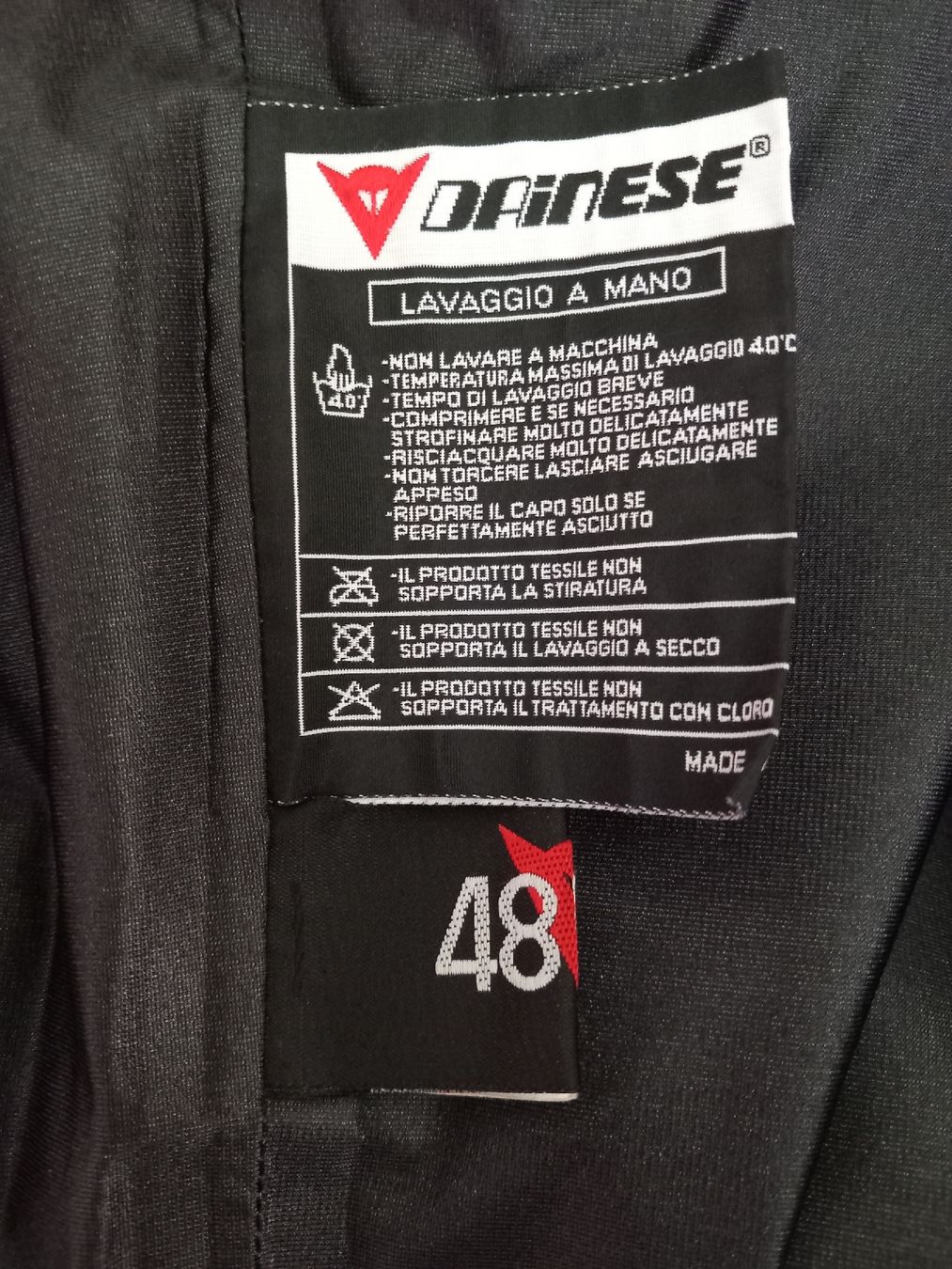 Dainese Giacche: Dainese Jacke Grösse 48 – Usato da Hochwald venduto da motowear-secondhand 3