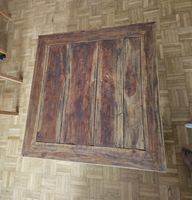 Holz Couchtisch, Massivholz, Vintage Look, Top Zustand