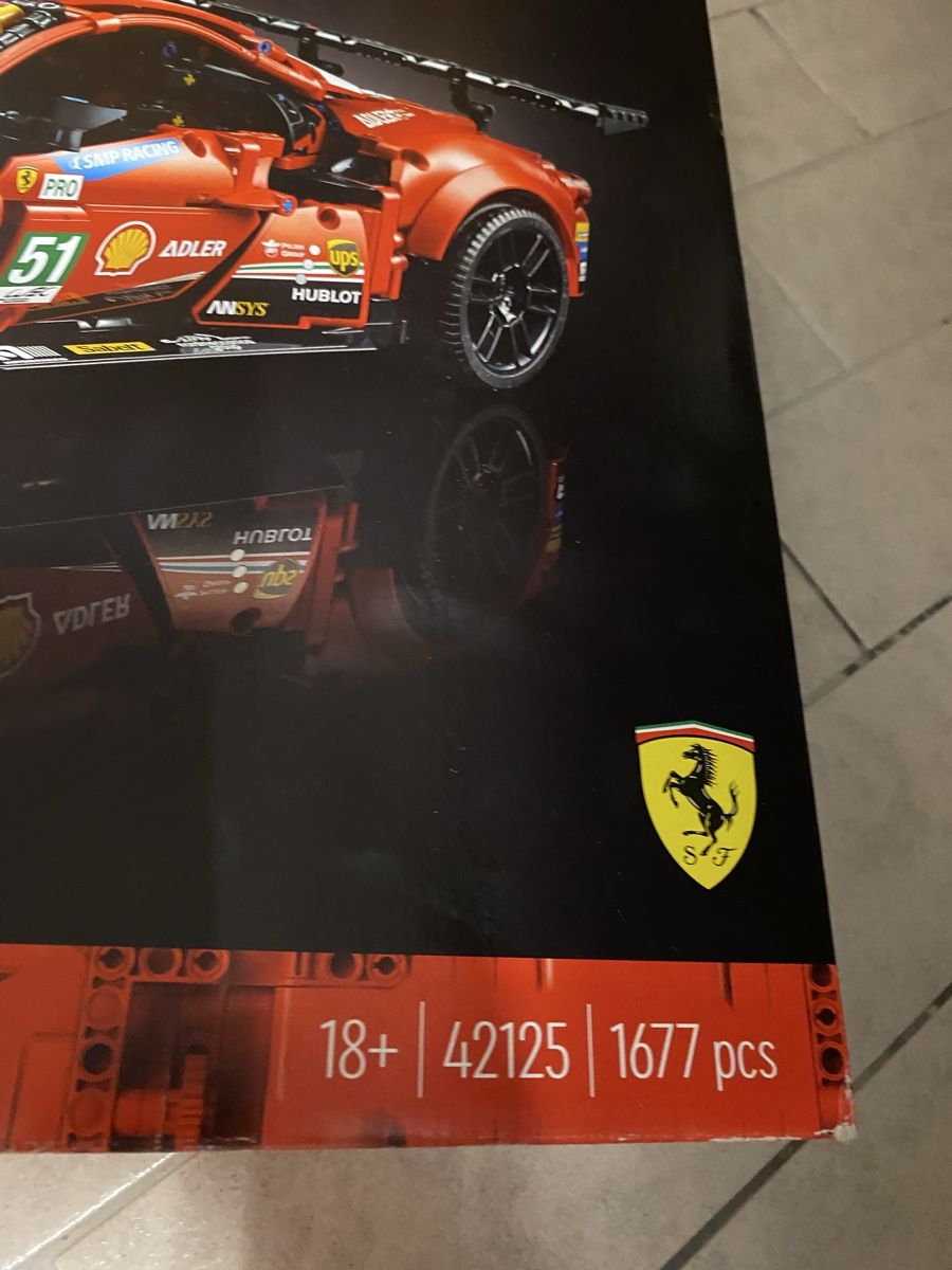 Lego Kit di costruzioni: Ferrari 488 GTE "AF Corse #51". – Nuovo e nell'imballaggio originale da Wil SG venduto da Wizard5 1