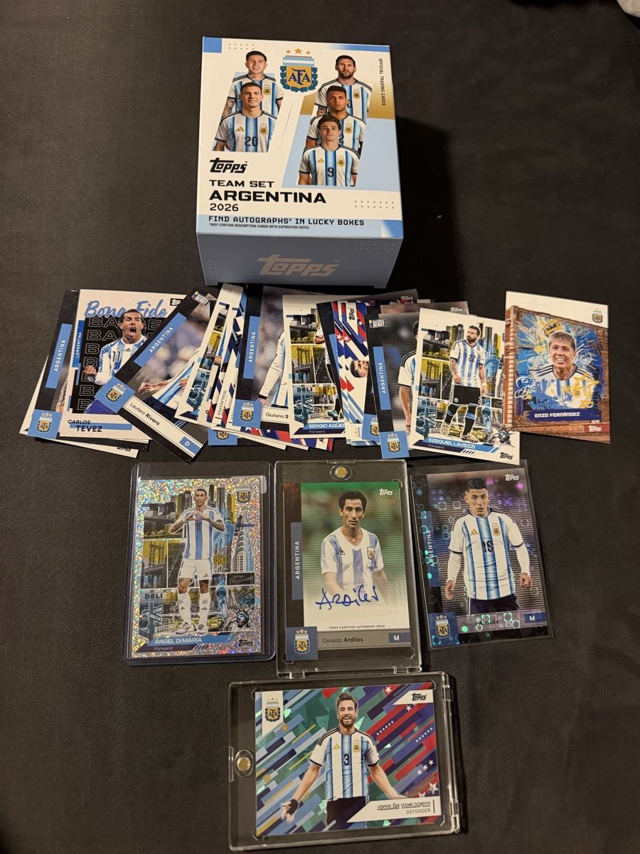 Topps Sammelbilder & Trading cards: Argentina topps cards – Gebraucht aus S. Antonino von Mc2495
