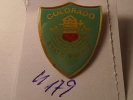 1 Colorado State Patrol Pin USA. (U179)