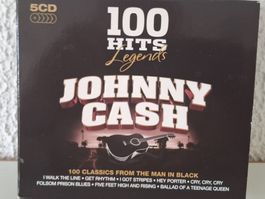 5CD Johnny Cash - 100 Hits Legends 🤠
