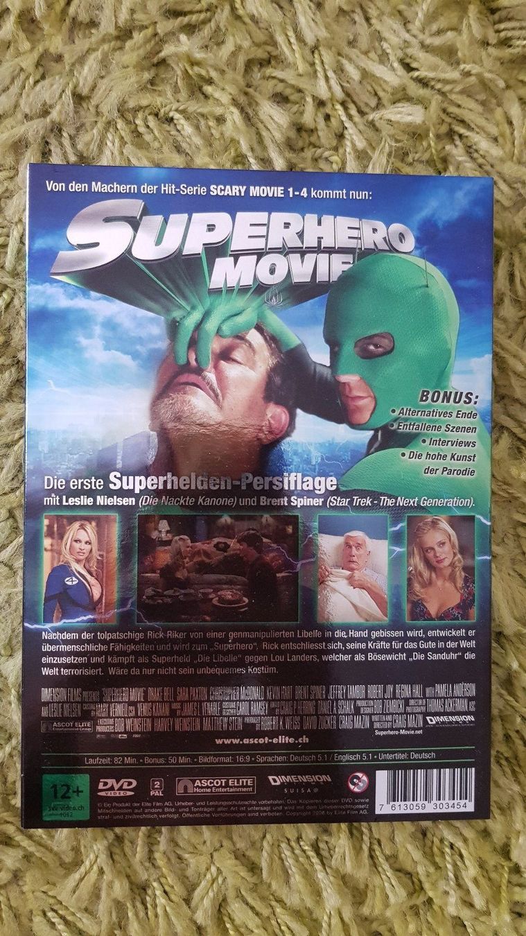 Tutti i DVDs: Superhero Movie – Usato da Dornach venduto da Letizia1987 1