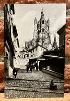 1955 - Escaliers du Marche - Lausanne - Belebt