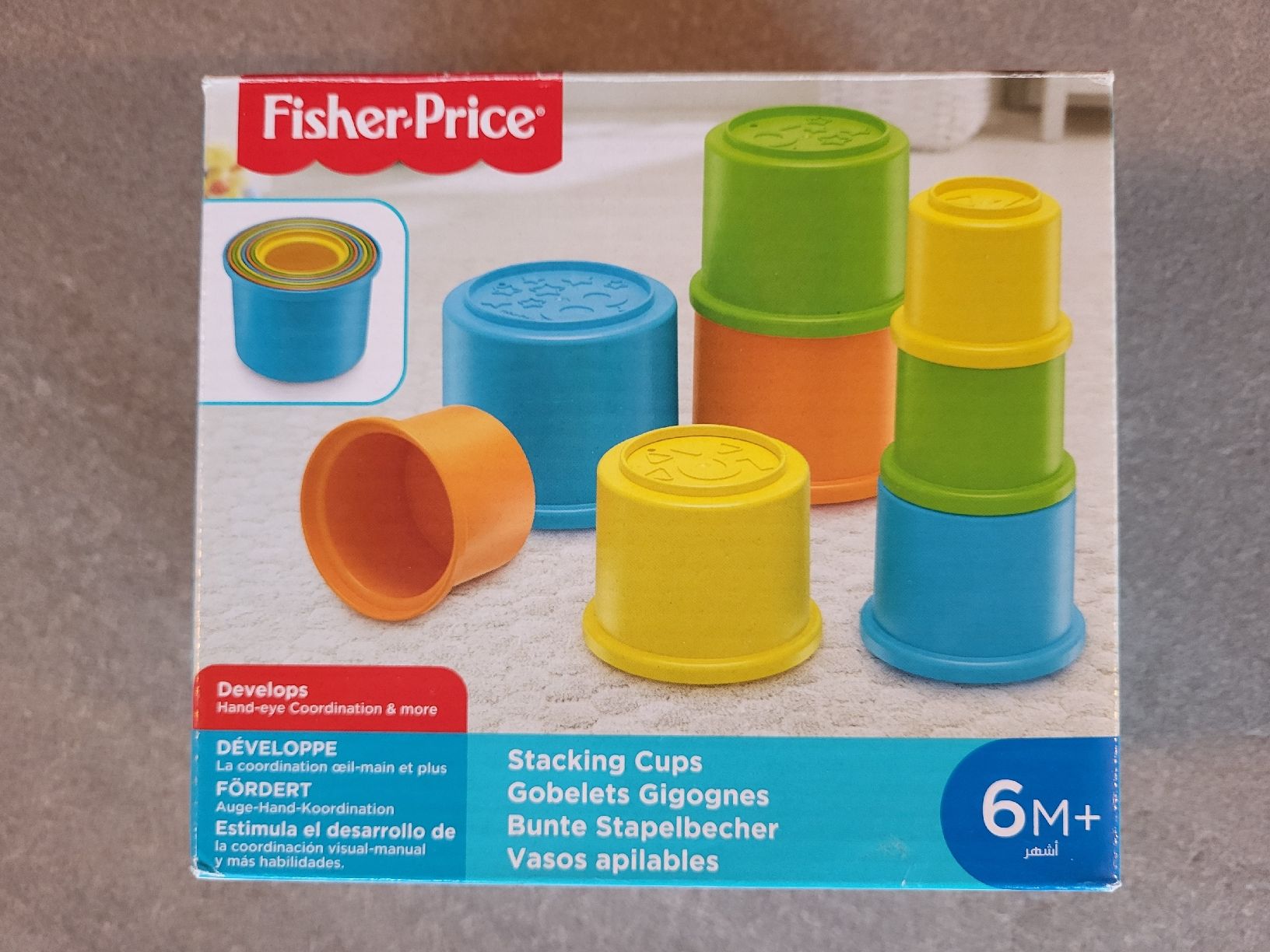 Fisher-Price Spielzeuge: Fisher Price Bunte Stapelbecher – Gebraucht aus Oberwangen TG von Murmel82