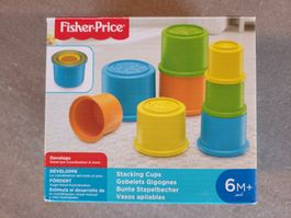 Fisher Price Bunte Stapelbecher