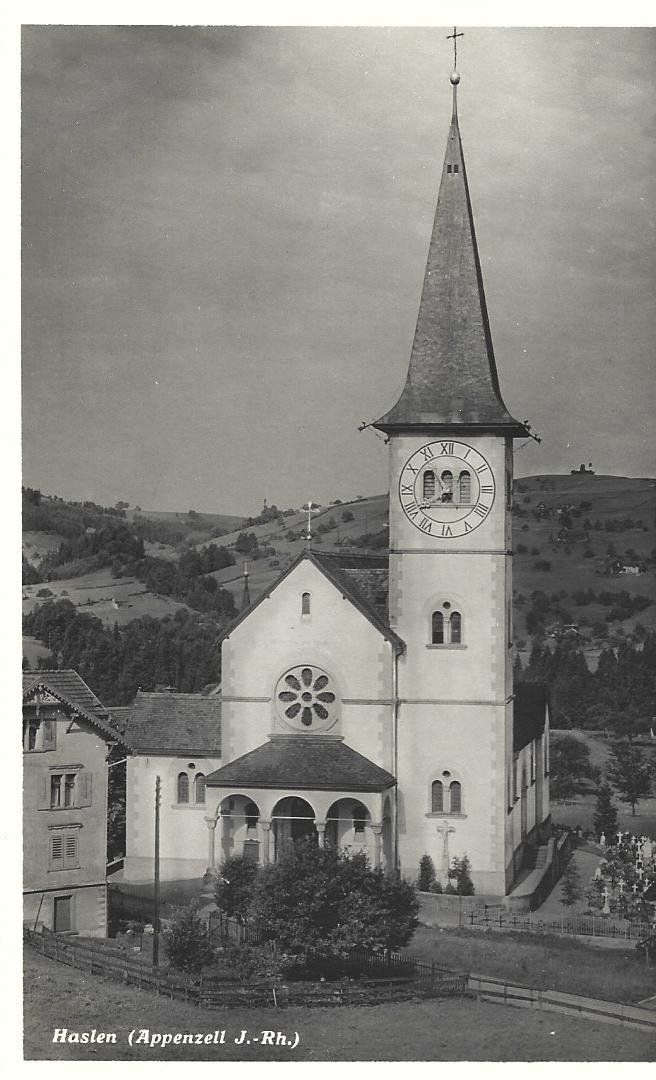 Cartoline postali: AK  Haslen AI – Usato da Appenzell venduto da mai25