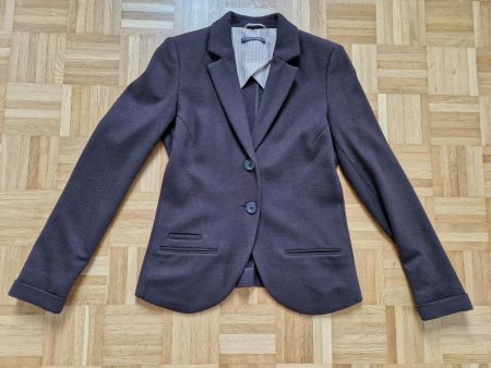 René Lezard Blazer braun Wolle 100% Grösse 36