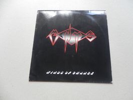 LP USA Heavy Metal Hardrock Band Mantas 1988 Winds of Change