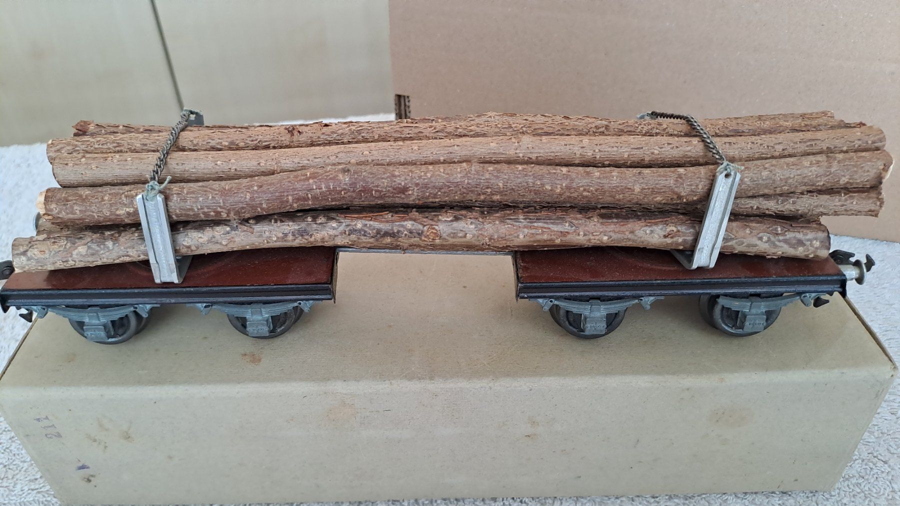 Buco Modellini di ferrovie: Buco Holztransporter Spur 0/31 – Usato da Winterthur venduto da Riebeli333 2