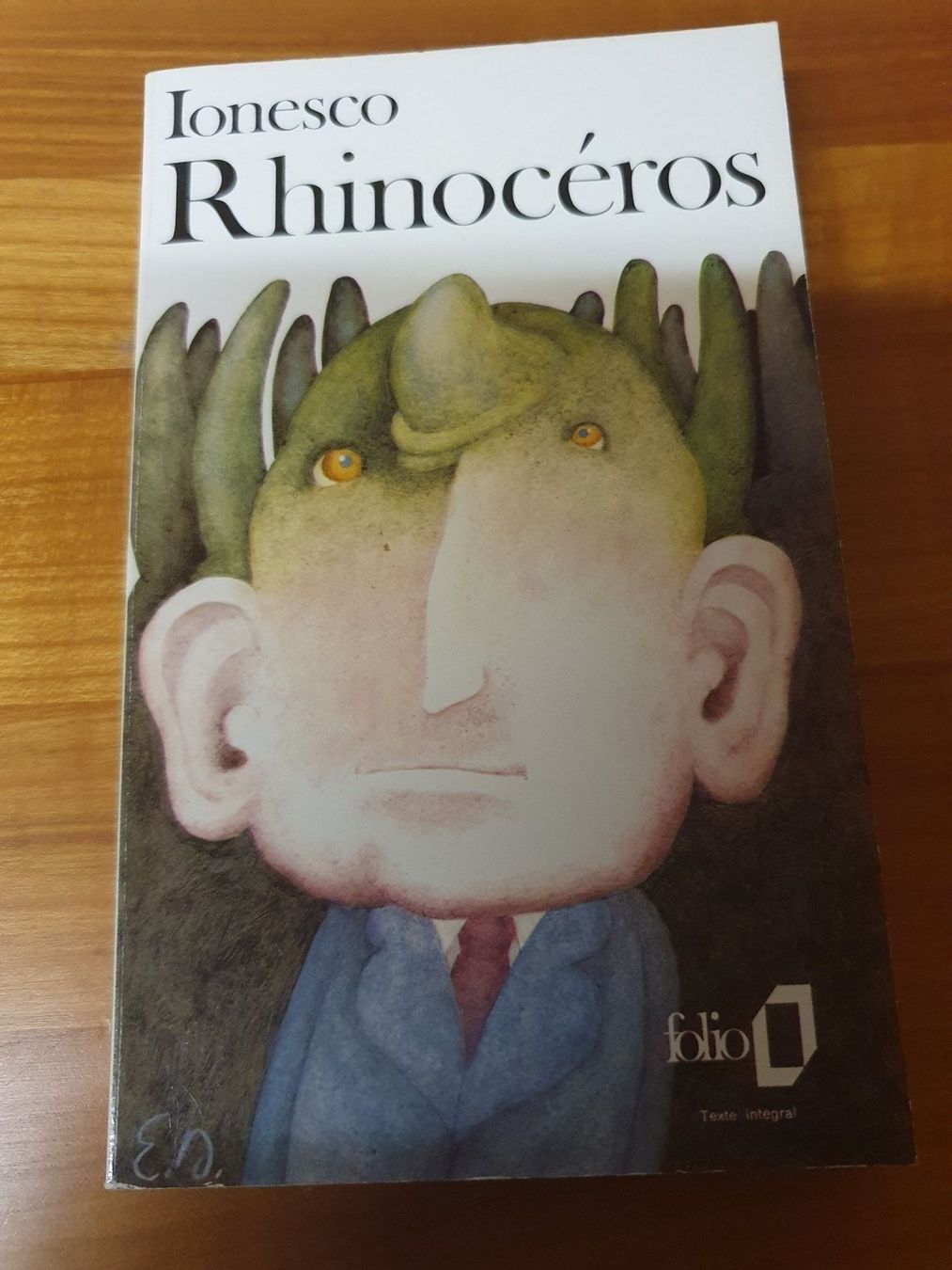 Libri: Ionesco Rhinocéros – Usato da Oberdorf BL venduto da BaldenEagle