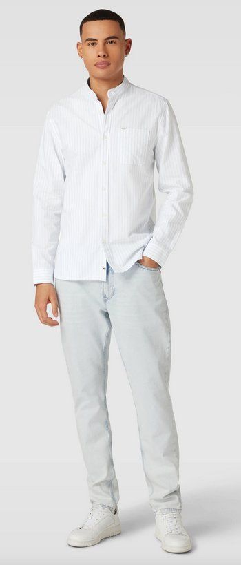 Pepe Jeans Camicie: Pepe Jeans Freizeithemd 'LEYTON' hellblau, Gr. S – Usato da Zürich venduto da fbsm