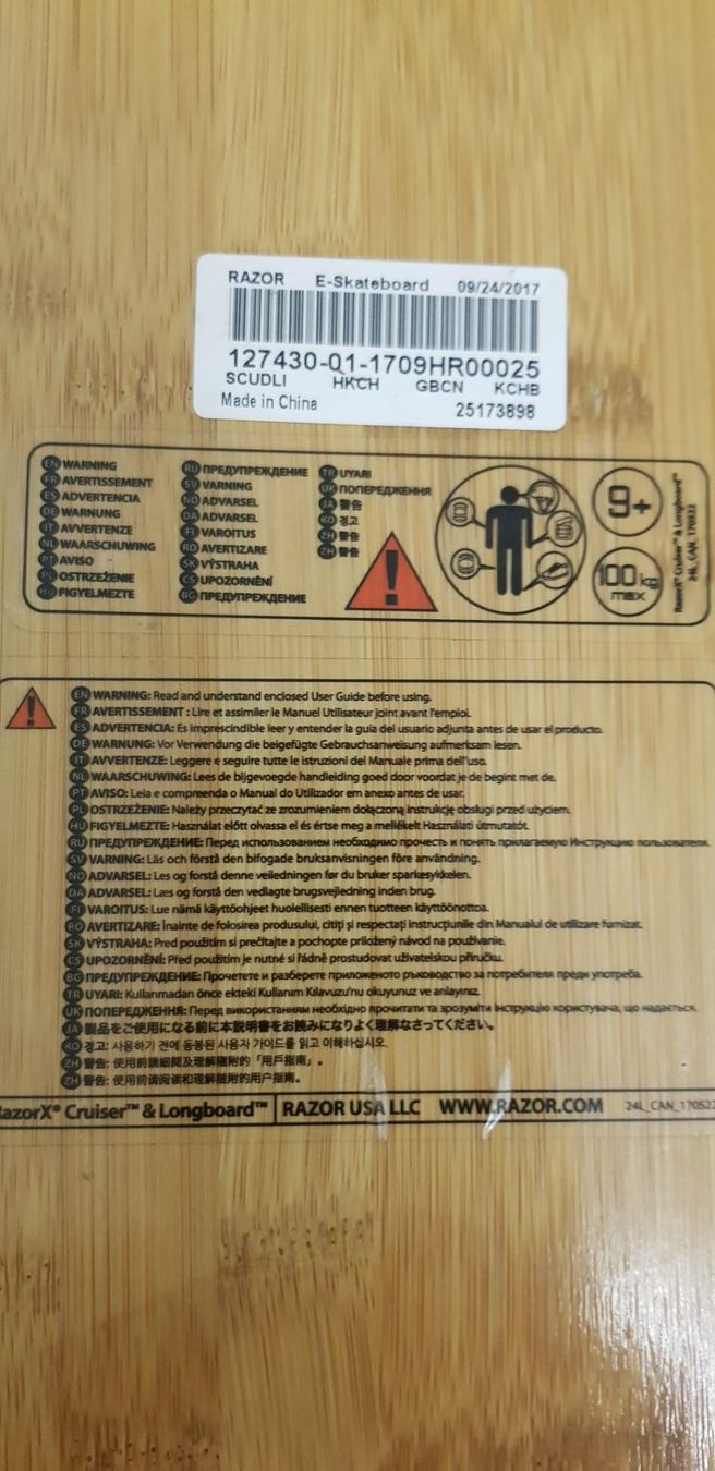 Skateboards: Monster RazorX 94 cm Cruser & Longboard – Usato da Zürich venduto da fiat72 2