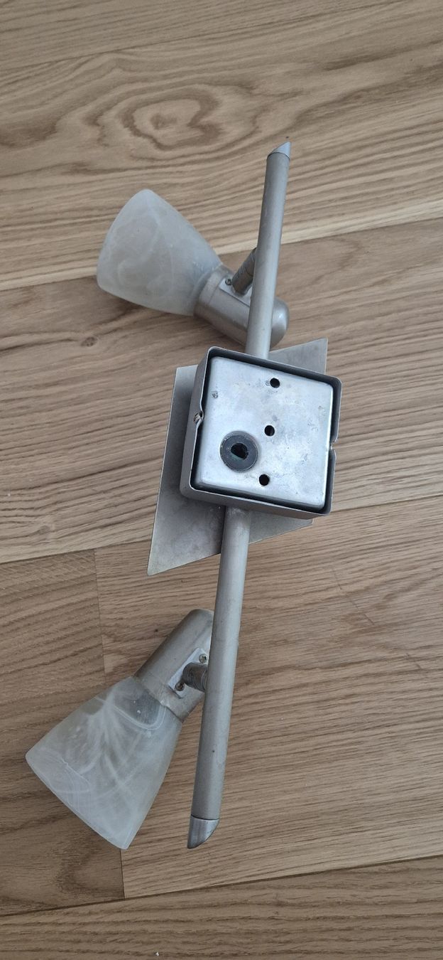 Lampade: Deckenlampe mit 2 Spots, Chrom-Optik – Usato da Kriens venduto da mic_p5qk 2