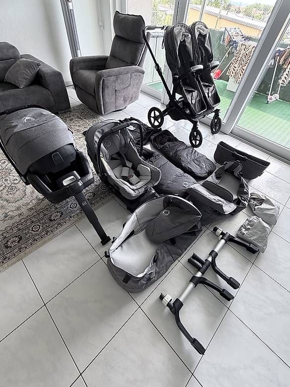 Poussette: Bugaboo Donkey 5 Twin Komplett Set – D'occasion à Basel par birold 3