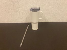Isolierbecher doppelwandig mit Vakuum Isolierung, ca. 1,2 L