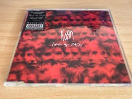 Korn – Here To Stay - Maxi  Single CD