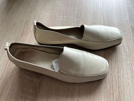 Halbschuhe creme farbig von sundrops Gr. 39