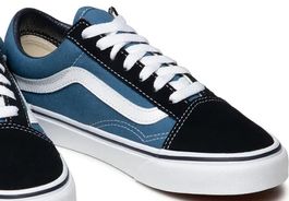 Neu Vans Old Skool Sneakers Blau/Schwarz Grösse Gr 38