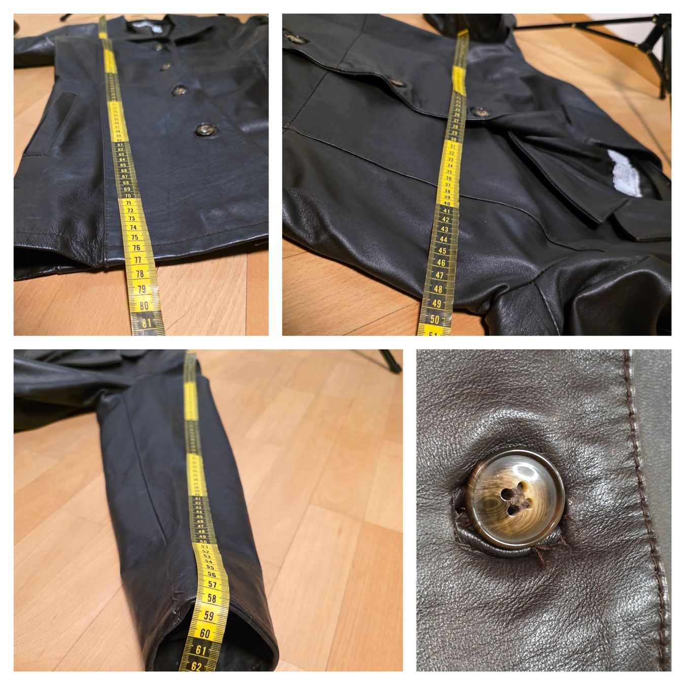 Giacche: Braune Lederjacke – echtes Leder, passt M – Usato da Wald ZH venduto da CapLux 3