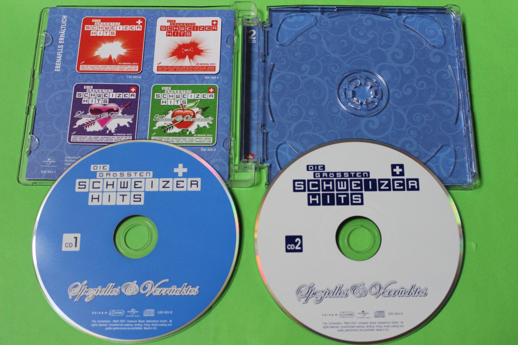 CD: Die grössten Schweizer Hits - Spezielles & Verrücktes 2CDs – Usato da Tübach venduto da JamesStone 4