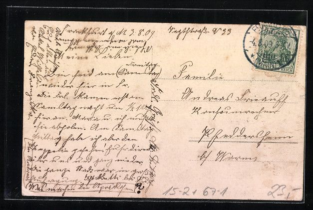 Cartoline postali: Frankfurt a. M., Internationale Luftschi – Usato da Berlin venduto da bartko-reher 1