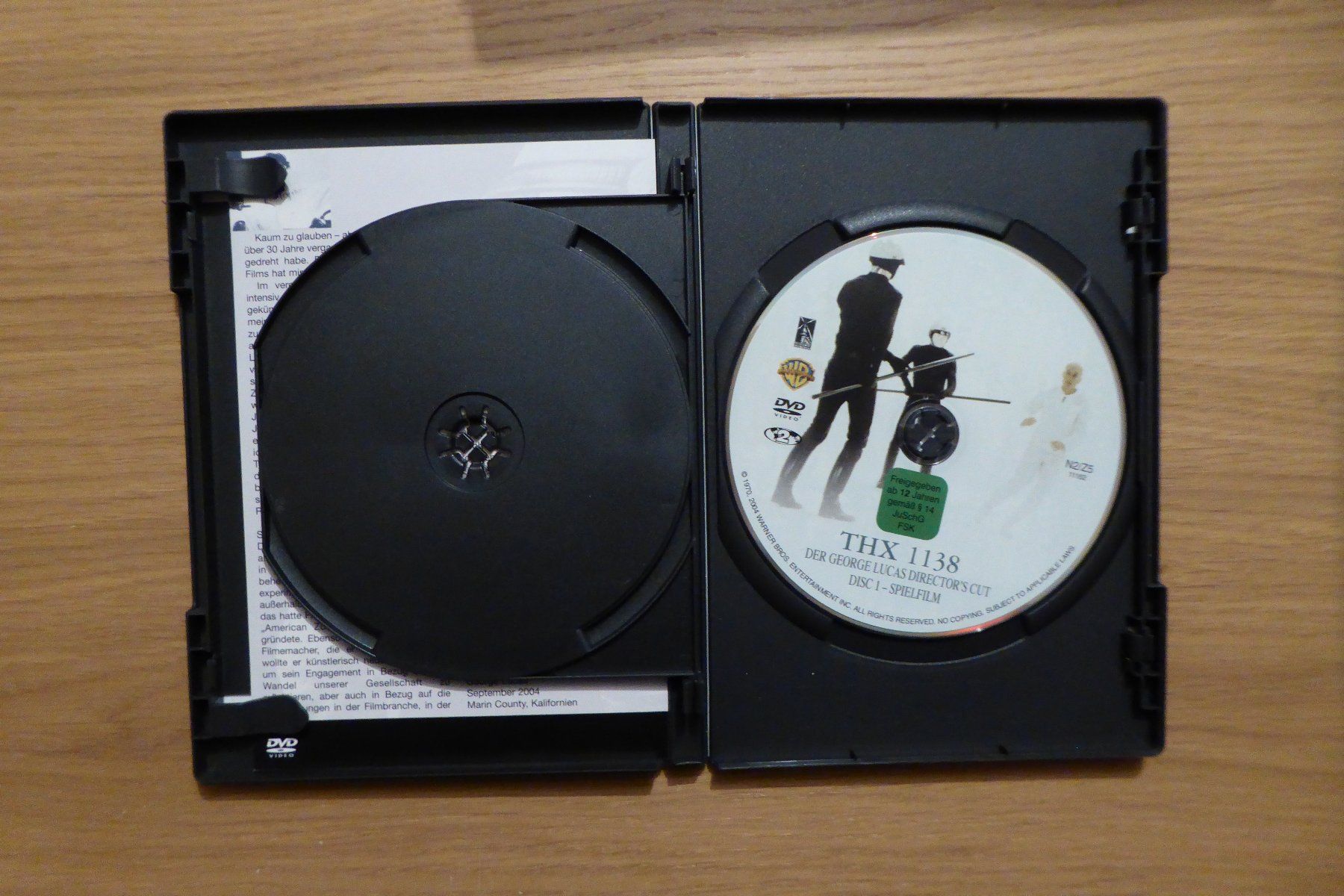 Tutti i DVDs: DVD THX 1138 George Lucas – Usato da Allschwil venduto da Summelsarium 4