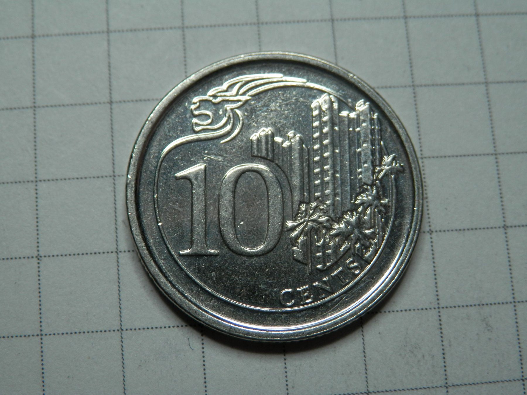 Tutti le monete: Singapur  10 Cent, 2016 neu – Usato da Weiach venduto da weiach81