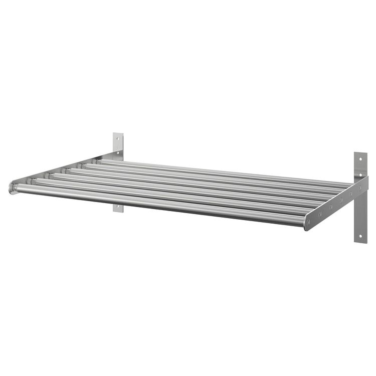 IKEA GRUNDTAL, Wandregal aus Edelstahl Kaufen auf Ricardo