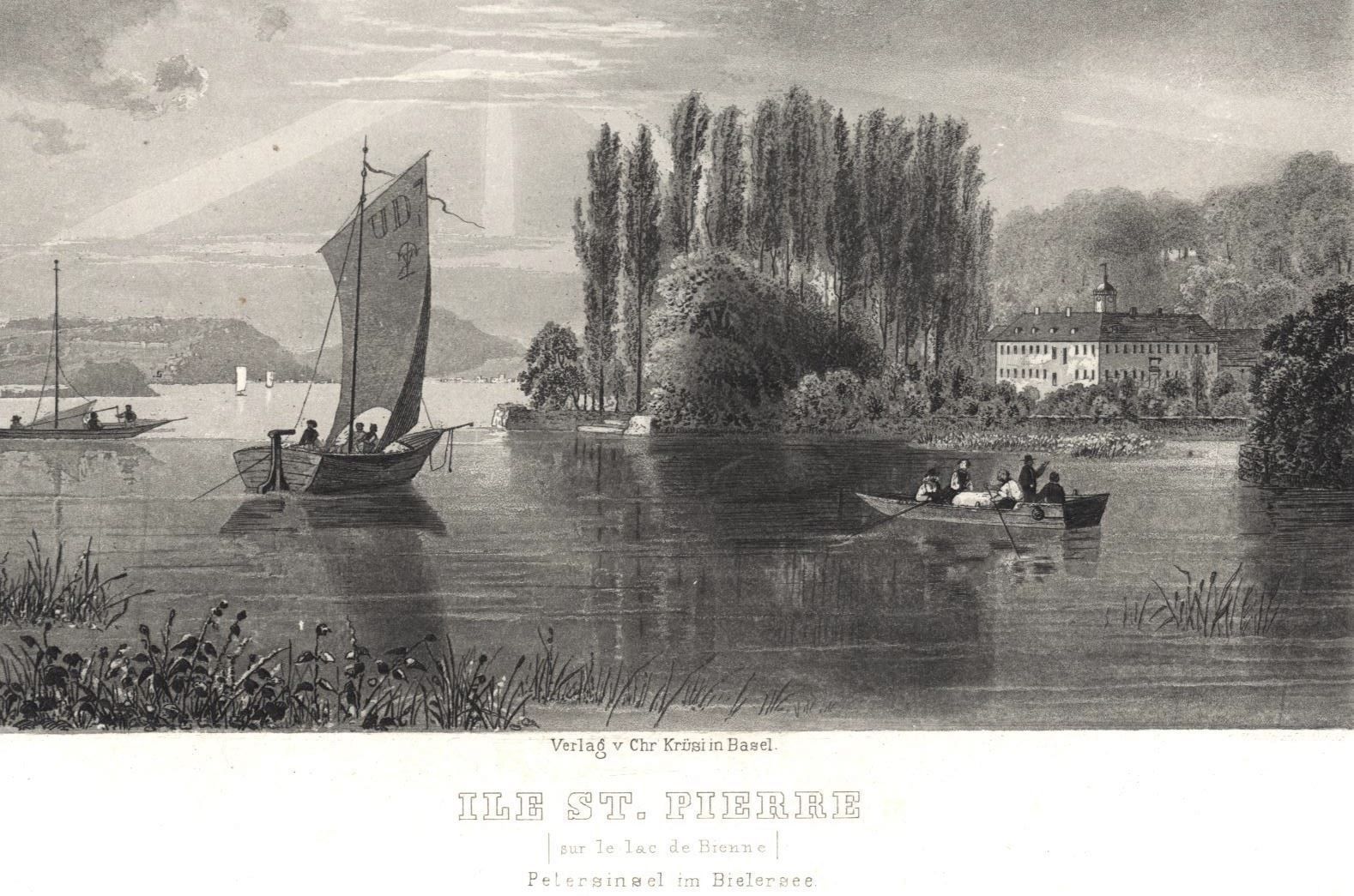 Gravures: Petersinsel Aquatinta – D'occasion à Rafz par Helvet32 1