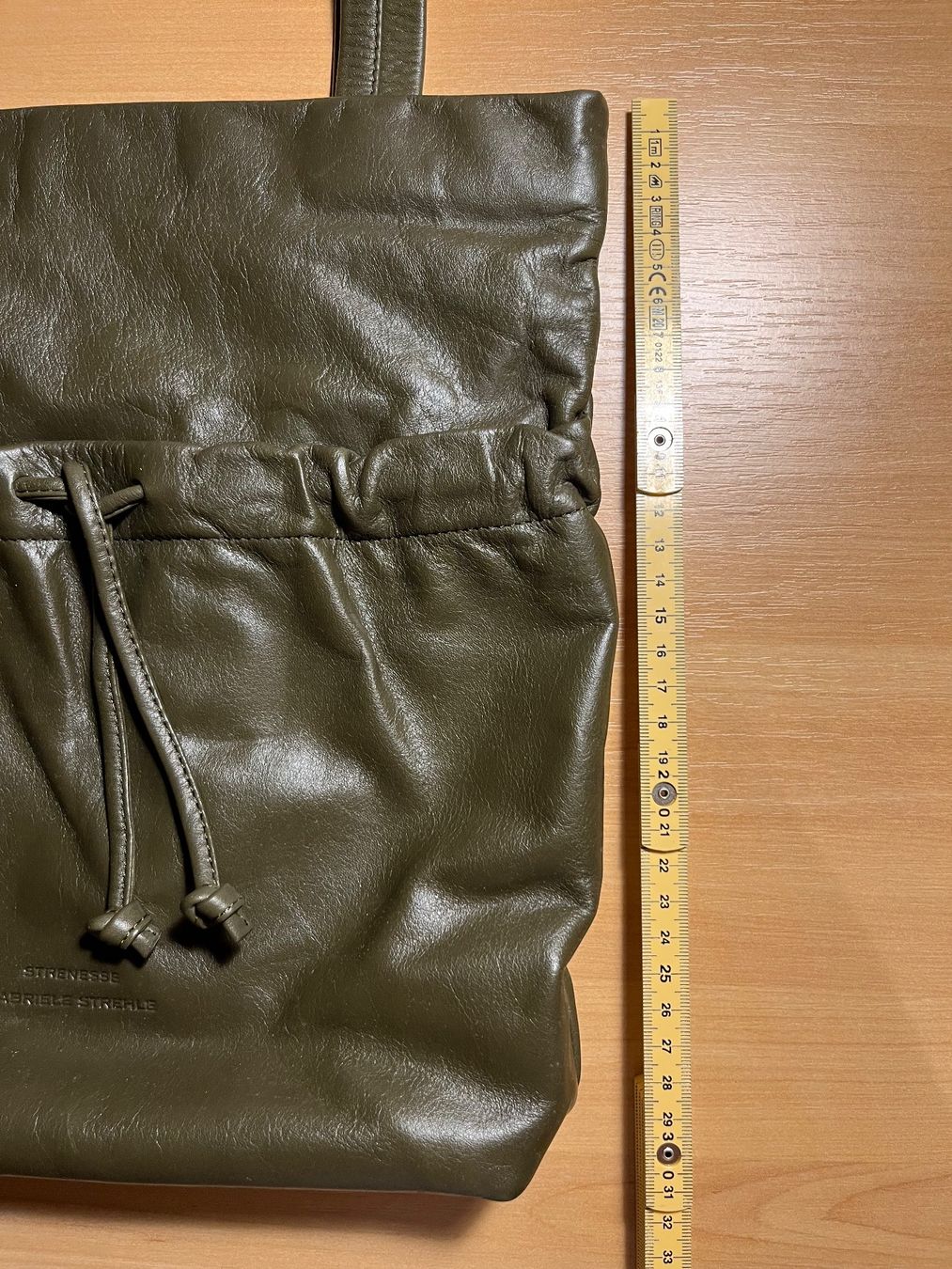 Strenesse Borse: Strenesse Handtasche dunkelgrün – Usato da Ziefen venduto da Madame1982 3