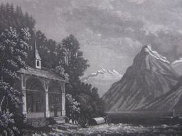 TELLSKAPELLE  AQUATINTA