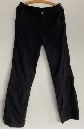 Columbia Wanderhose, schwarz, abzippbar, guter Zustand