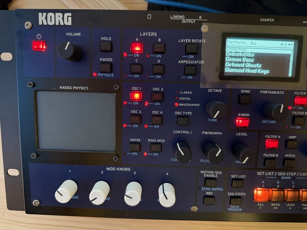 Korg MultiPoly Desktop Synth im Neuzustand (Neu (gemäss Beschreibung ...