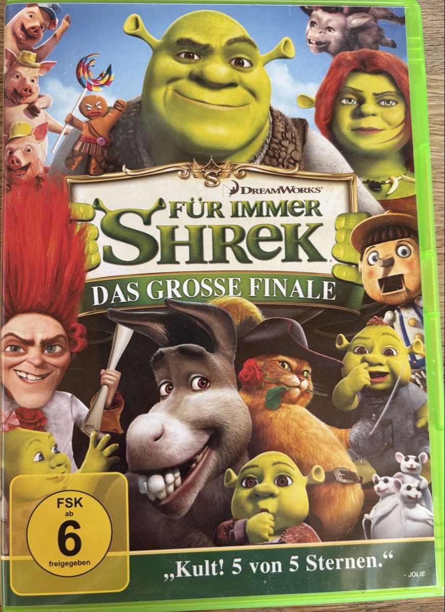 Tutti i DVDs: Für Immer Shrek  - Das Grosse Finale DVD – Usato da Gebenstorf venduto da pas_9p6b