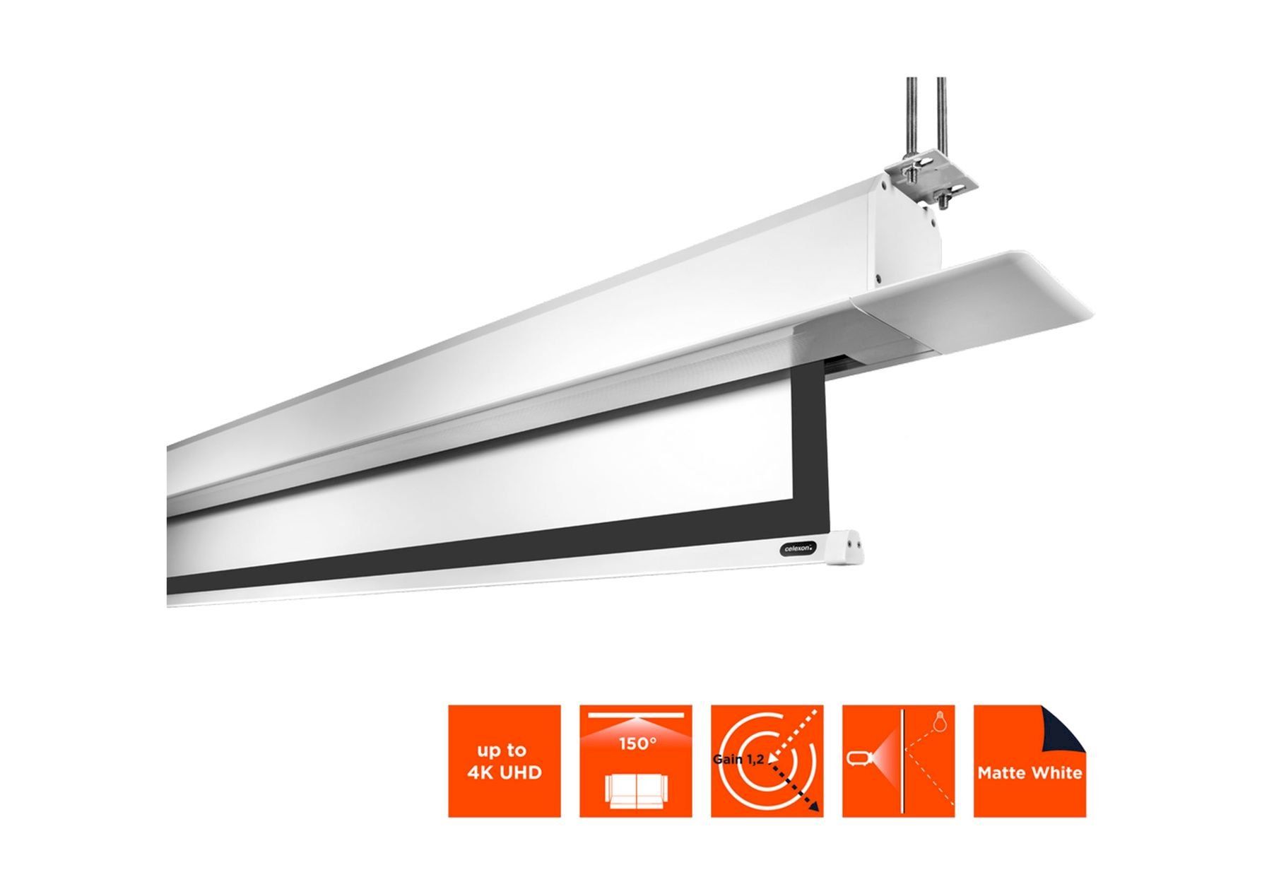 Heimkino: celexon PRO Plus Einbauleinwand 200x113 – Neu und originalverpackt aus Bottighofen von zaap 6