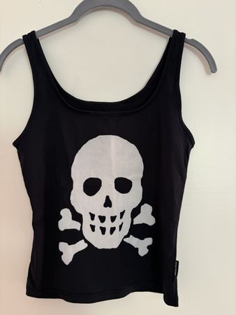 Bruno Banani Top Totenkopf Grösse 38, guter Zustand!