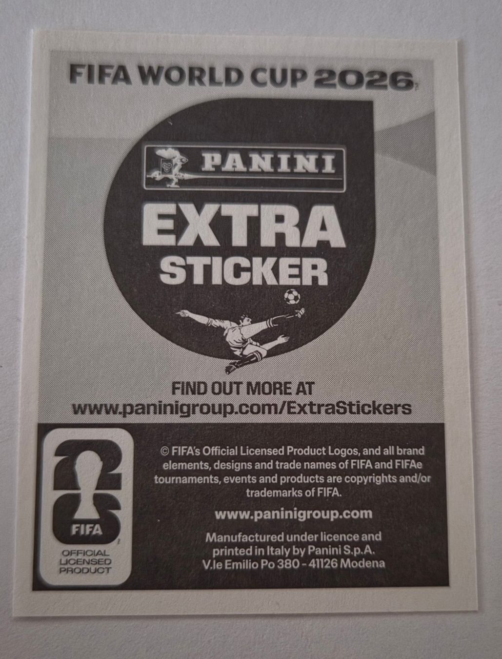 Panini Carte collezionabili: Messi Extra Sticker Panini silber – Nuovo (secondo la descrizione) da Aarberg venduto da NA93 1