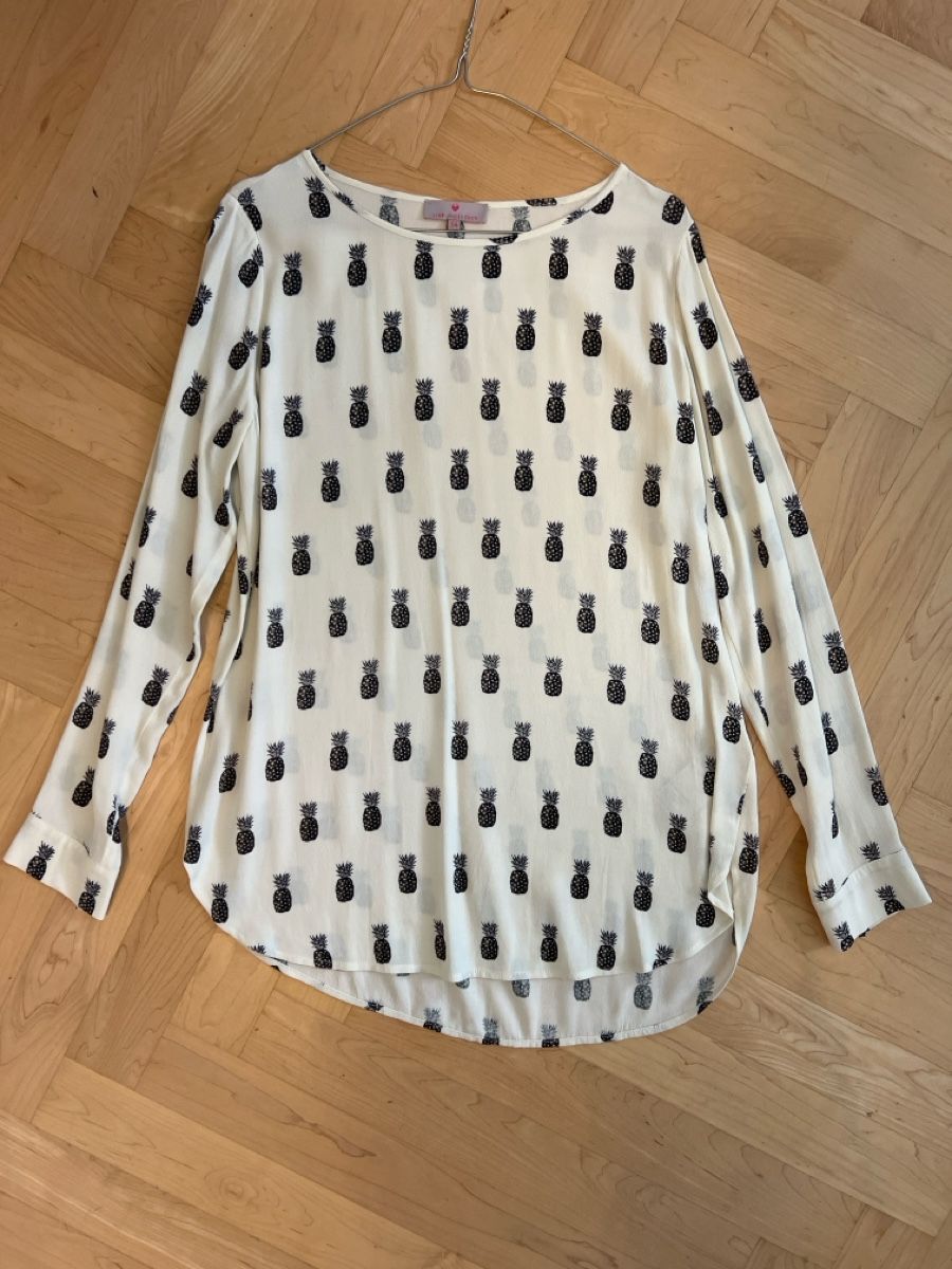 Chemisiers: Bluse Ananas Print Grösse 34 neuwertig – Neuf (Voir description) à Zürich par Alexandra2206