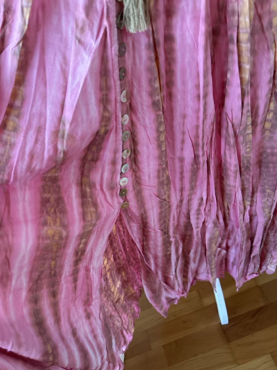 Vestiti: Bohemian Maxikleid Gr. S - Rosafarben mit Batik – Nuovo (secondo la descrizione) da Kirchdorf BE venduto da Stella130 3