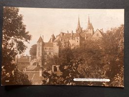 Postkarte Neuchatel mit Schloss 1915 (P435)