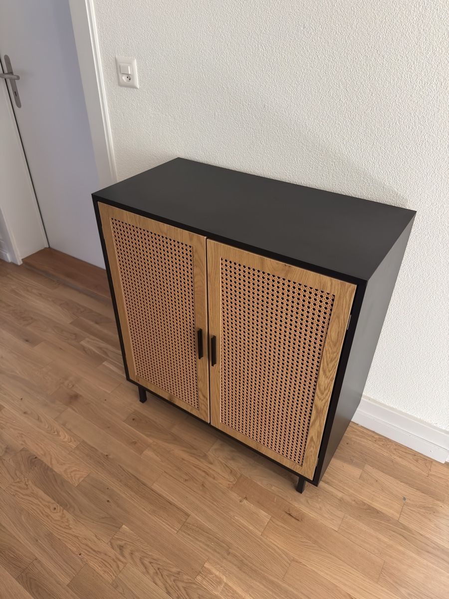 Commodes: Kommode mit Rattan – D'occasion à Zürich par dforn 1