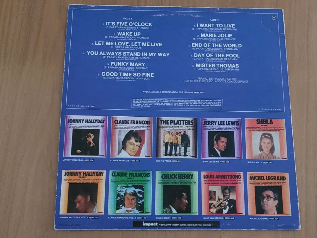 Vinyles: LP  Aphrodite's Child – D'occasion à Martigny par MZ-67 1
