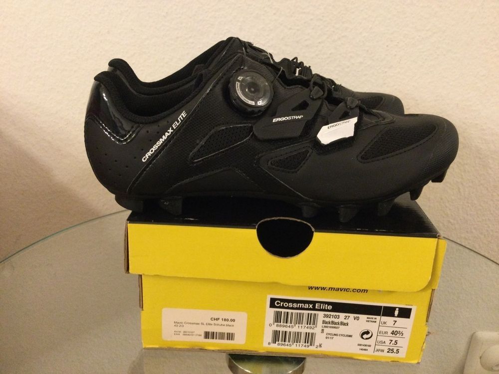 Mavic Herrenschuhe: Veloschuhe Mavic Crossmax Elite 40 2/3 Neu – Neu und originalverpackt aus Zürich von Herbion1 2