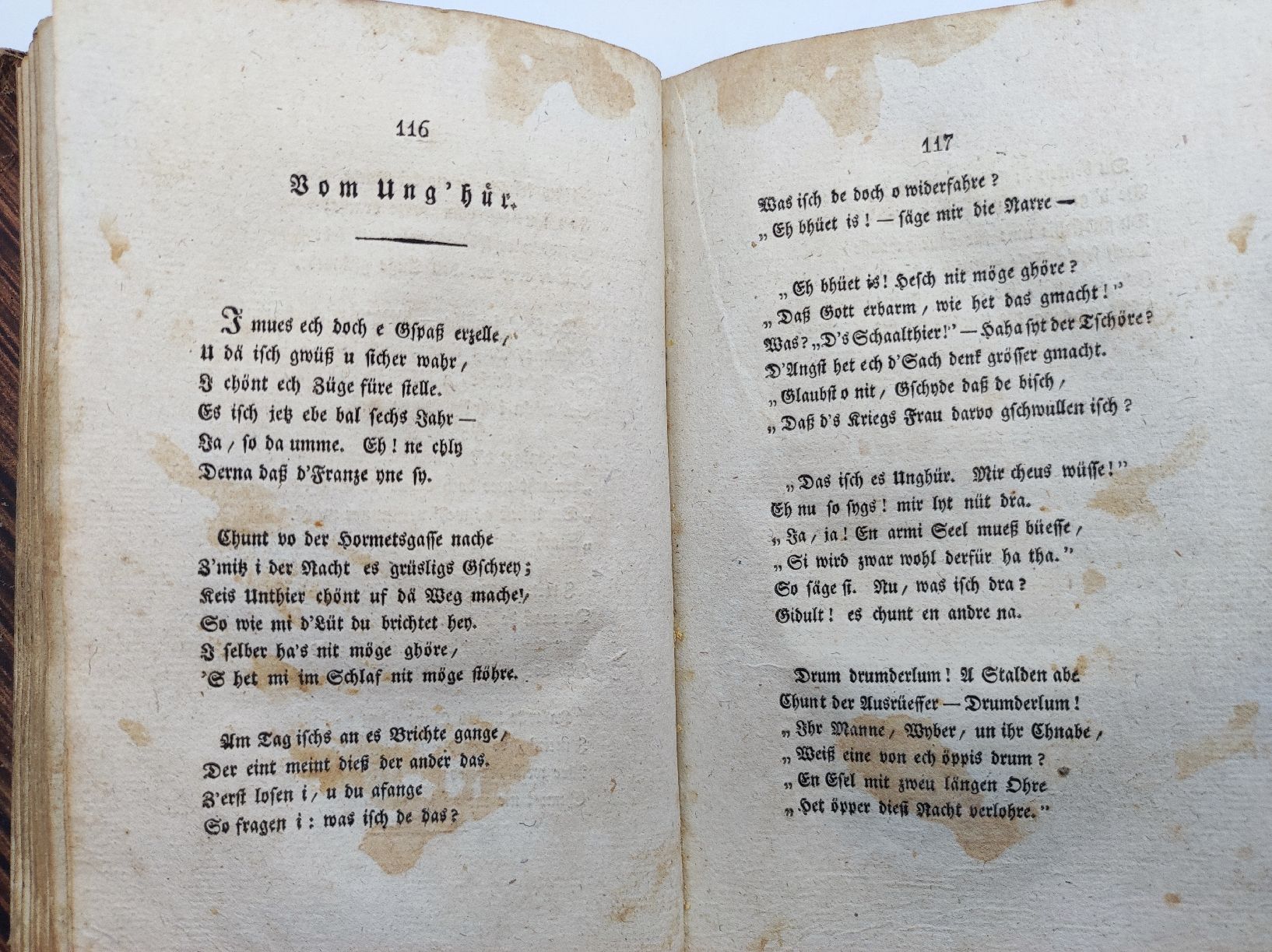 Libri: VOLKSLIEDER& GEDICHTE 1806 – Usato da Goldach venduto da Gaip 6